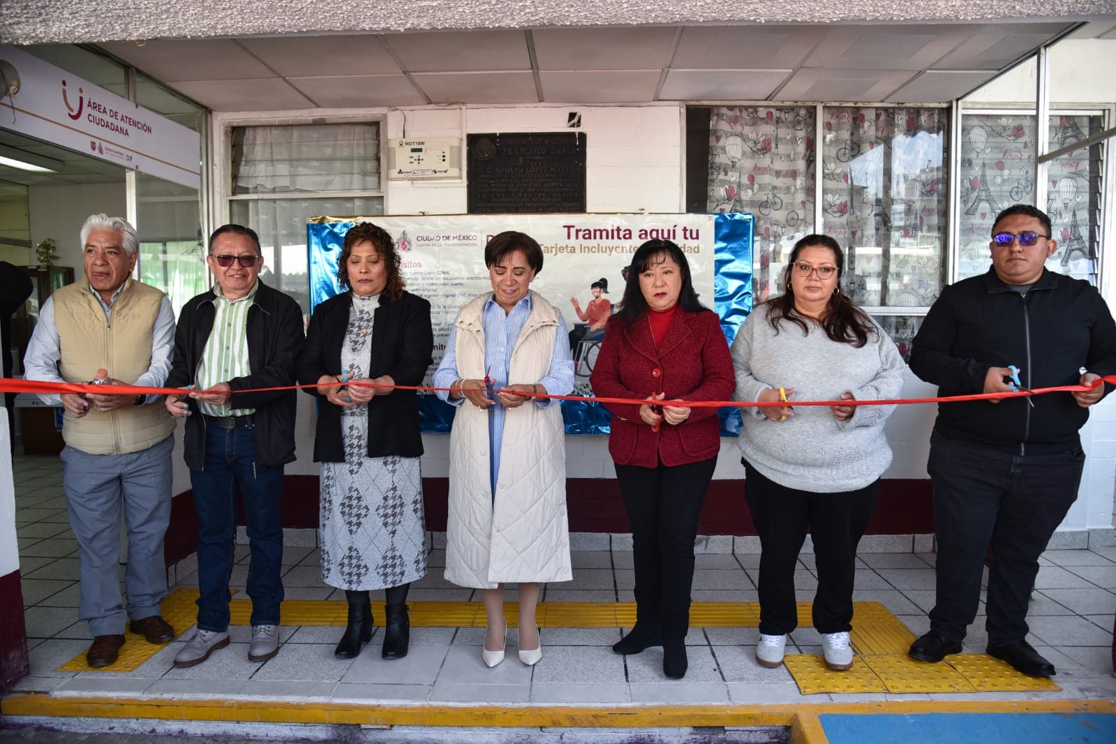 BEATRIZ ROJAS INAUGURA MÓDULO DE TARJETA INCLUYENTE PARA PERSONAS CON DISCAPACIDAD EN GUSTAVO A. MADERO